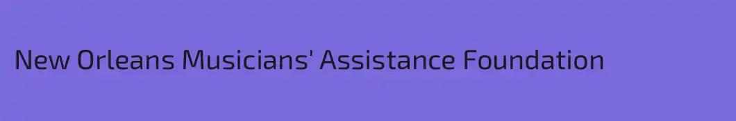 New Orleans Musicians' Assistance Foundation
